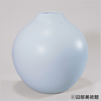 奨励賞 白磁花器　糸賀正和（島根県）