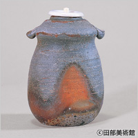 奨励賞 備前耳付茶入　金重　愫(岡山県）